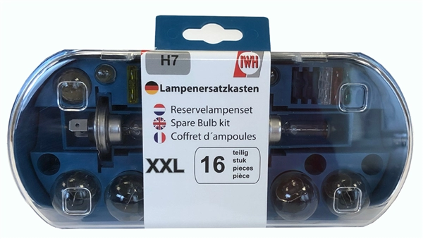 Een iwh kfz-lampenersatzkasten h7 16-delig koop je bij NiceSupplies.nl