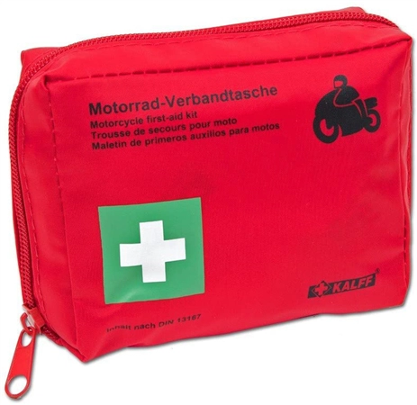 Een kalff motorrad-verbandtas inhalt din 13167 rood koop je bij NiceSupplies.nl