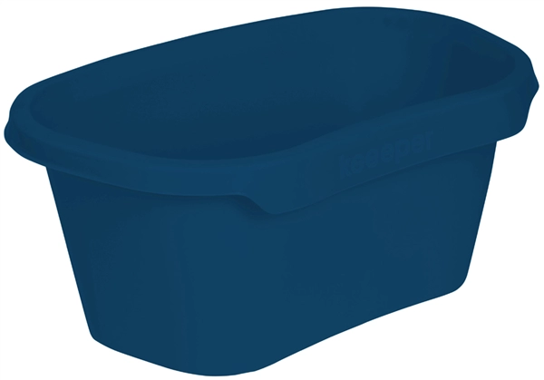 Een keeeper wasmand tilda eco breedte: 575 mm blauw koop je bij NiceSupplies.nl