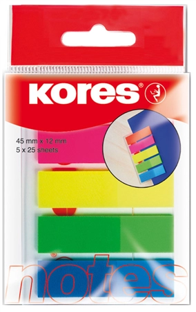 Een kores pagemarker folie 12x45mm neonverf koop je bij NiceSupplies.nl