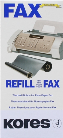 Een kores thermotransfer-rollen voor brother fax 1010 zwart koop je bij NiceSupplies.nl