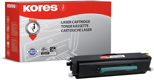 Een kores toner g1381rb vervangt lexmark e260a21e zwart koop je bij NiceSupplies.nl