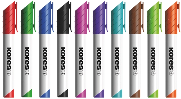 Een kores whiteboard-marker k marker ronde punt violet koop je bij NiceSupplies.nl