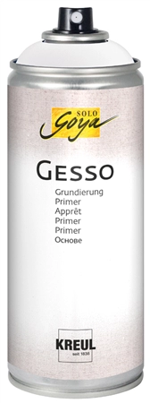 Een kreul acrylgrundierung solo goya gesso wit 400 ml spray koop je bij NiceSupplies.nl