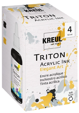 Een kreul acrylverf triton acrylic ink set elegant art koop je bij NiceSupplies.nl