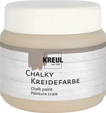 Een kreul kleurkrijtjes chalky cream cashmere 150 ml koop je bij NiceSupplies.nl