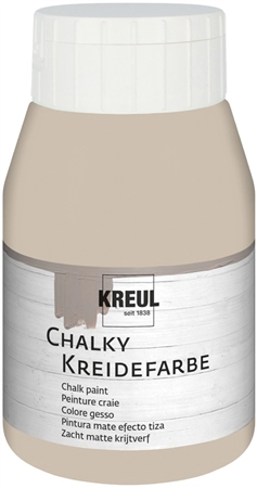 Een kreul kleurkrijtjes chalky cream cashmere 500 ml koop je bij NiceSupplies.nl