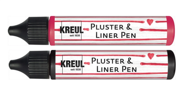 Een kreul pluster en liner pen 29 ml mint koop je bij NiceSupplies.nl