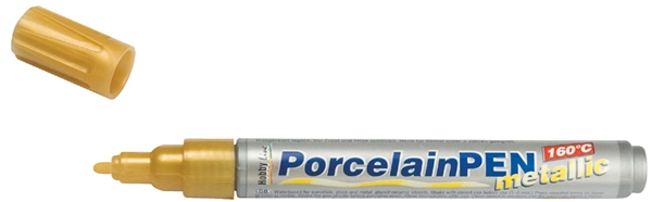 Een kreul porseleinmarker porseleinpen metallic zilver koop je bij NiceSupplies.nl