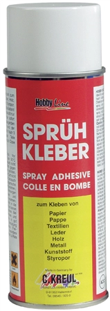 Een kreul spray lijm hobby line permanente 150 ml doosje koop je bij NiceSupplies.nl