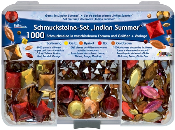 Een kreul strass-stenen-set hobby line indian summer koop je bij NiceSupplies.nl