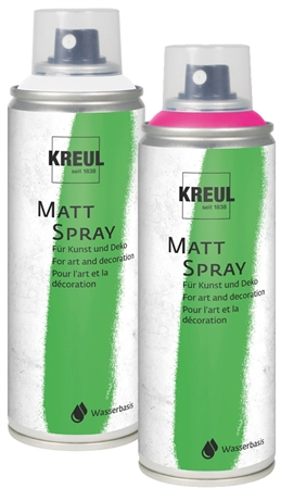 Een kreul verfspuitbus mat spray blauw 200 ml koop je bij NiceSupplies.nl