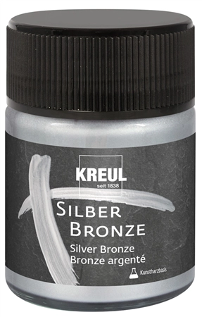 Een kreul vloeibaarbronze zilver bronze 50 ml koop je bij NiceSupplies.nl