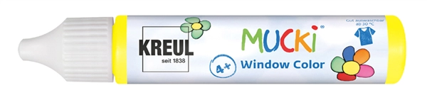 Een kreul window color pen mucki donkerbruin 29 ml koop je bij NiceSupplies.nl