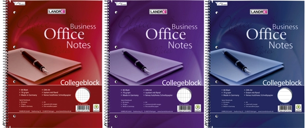 Een landre? collegeblok business office notes din a4 lijn koop je bij NiceSupplies.nl