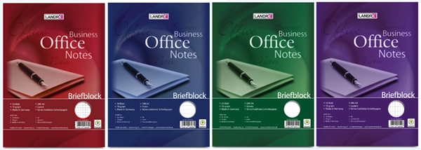 Een landre? schrijfblok business office notes din a4 lijn koop je bij NiceSupplies.nl