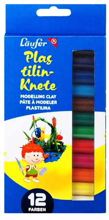 Een laufer plastilin-knete 12 stuks karton koop je bij NiceSupplies.nl