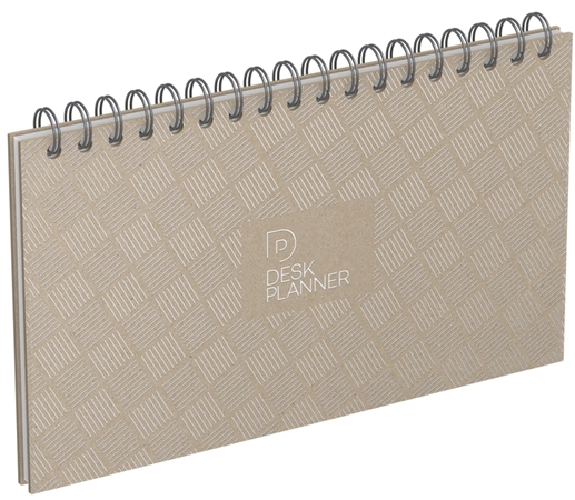 Een lecas agenda desk planner perpétuel 240x140 mm koop je bij NiceSupplies.nl