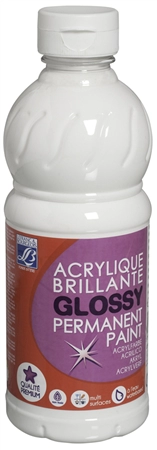 Een lefranc en bourgeois acrylverf glossy 500 ml gekleurd koop je bij NiceSupplies.nl