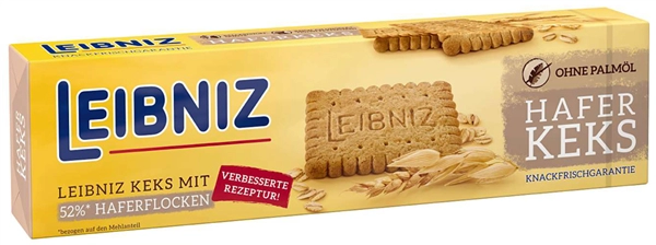 Een leibniz haferkeks zonder palmöl inhoud: 230 g koop je bij NiceSupplies.nl