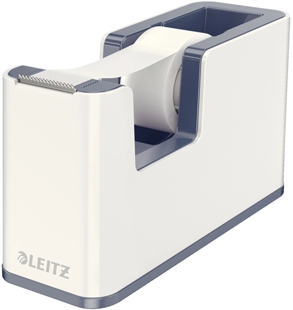 Een leitz dispenser wow duo colour-bestukt-ijsblauw koop je bij NiceSupplies.nl