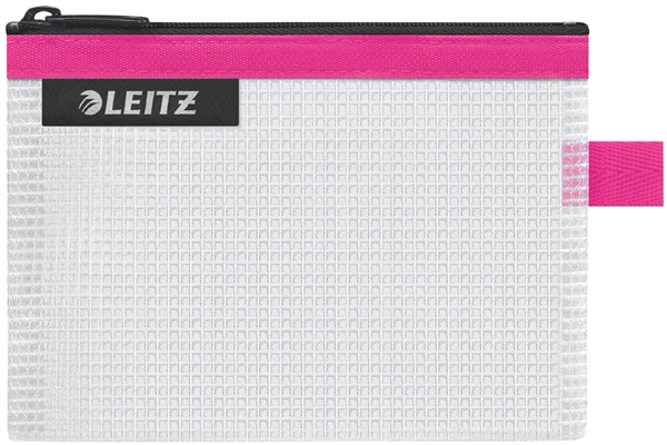 Een leitz tas met ritssluiting wow traveller-formaat l-zwart koop je bij NiceSupplies.nl