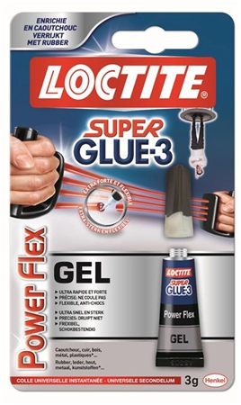 Een loctite super lijm-3 colle instantanée gel formule gel koop je bij NiceSupplies.nl