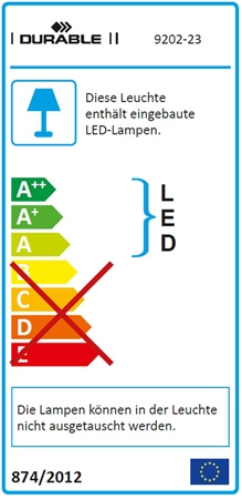 Een luctra led-bureaulamp table radial base wit koop je bij NiceSupplies.nl