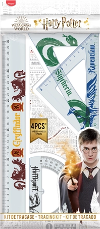 Een maped geometrie-set harry potter 4-delig koop je bij NiceSupplies.nl