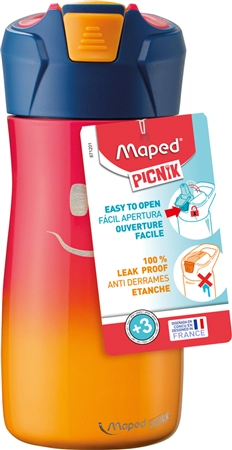 Een maped picnik drinkfles kids concept blauw 0,58 l koop je bij NiceSupplies.nl