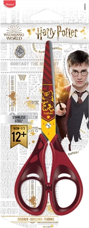 Een maped schaar harry potter teens punt 160 mm rood koop je bij NiceSupplies.nl