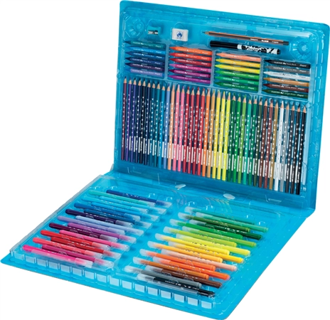 Een maped tekenset color'peps-100-delig koop je bij NiceSupplies.nl