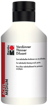 Een marabu acryl-verdunner 859 250 ml koop je bij NiceSupplies.nl