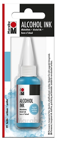 Een marabu permanente inkt alcohol ink aquagroen 20 ml koop je bij NiceSupplies.nl