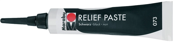 Een marabu reliefpaste metallic-zilver 20 ml in tube koop je bij NiceSupplies.nl