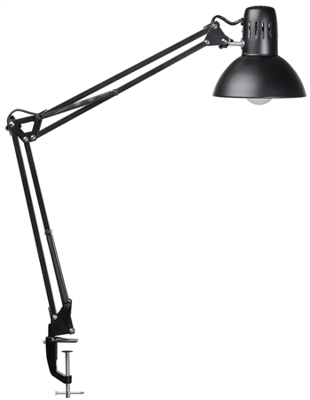 Een maul led-bureaulamp maulstudy klemvoet zwart koop je bij NiceSupplies.nl