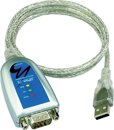 Een moxa usb 20 rs-232-422-485 adapter 1 poort koop je bij NiceSupplies.nl