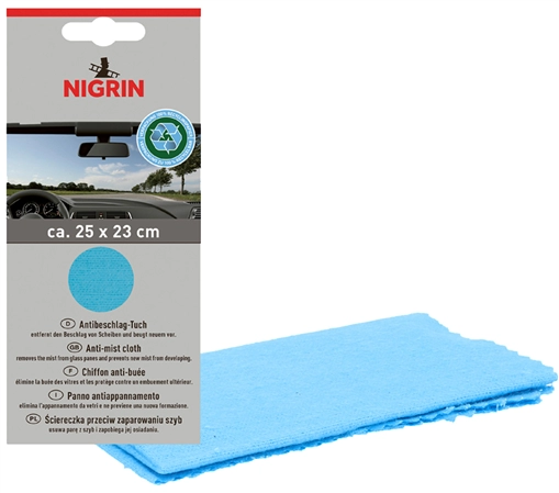 Een nigrin anti-beschlag-tuch eco blauw 250x230 mm koop je bij NiceSupplies.nl