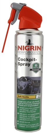 Een nigrin performance cockpit-spray vanille 400 ml koop je bij NiceSupplies.nl