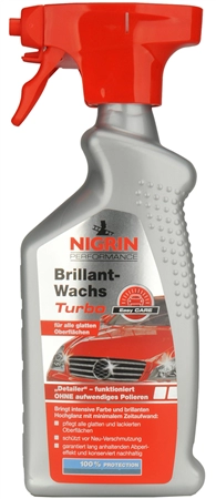 Een nigrin turbo brillant-was inhoud 500 ml koop je bij NiceSupplies.nl