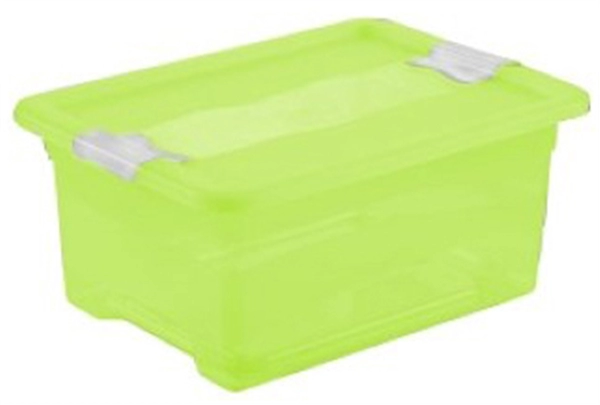 Een okt opbergbox kristal-box 12 liter fresh-green koop je bij NiceSupplies.nl