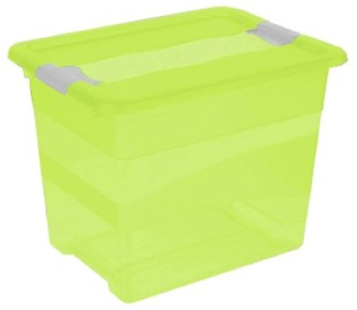 Een okt opbergbox kristal-box 24 liter fresh-blue koop je bij NiceSupplies.nl