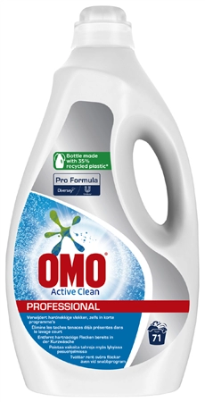 Een omo professional vloeibaar-wasmiddel active clean 5 liter koop je bij NiceSupplies.nl