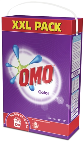 Een omo professional waspoeder color 120 wl 8-4 kg koop je bij NiceSupplies.nl