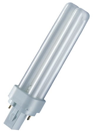 Een osram compact tl-buis dulux d 18 watt g24d-2 koop je bij NiceSupplies.nl