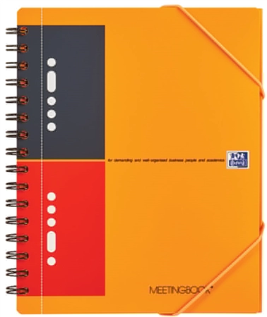 Een oxford international collegeblok meetingbook ruit a5 koop je bij NiceSupplies.nl