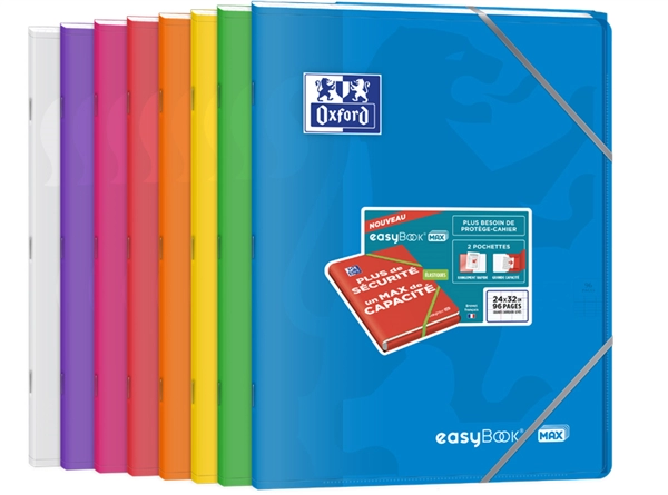 Een oxford schrift piqûre easybook max 240x320 mm assorti koop je bij NiceSupplies.nl