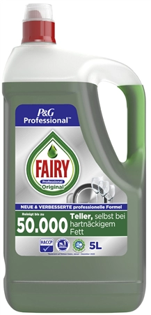 Een p&g professional fairy lemon handafwasmiddel 5 liter koop je bij NiceSupplies.nl