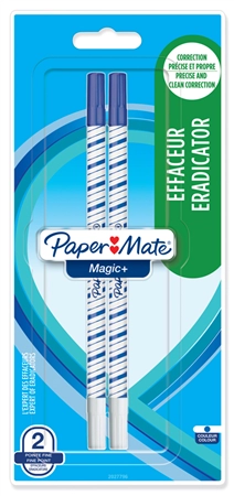 Een papermate inktwisser magic + 4 stuks blisterkaart koop je bij NiceSupplies.nl