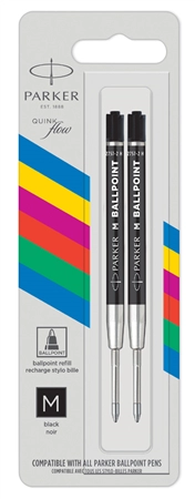 Een parker balpenvulling groot quinkflow basic groen koop je bij NiceSupplies.nl